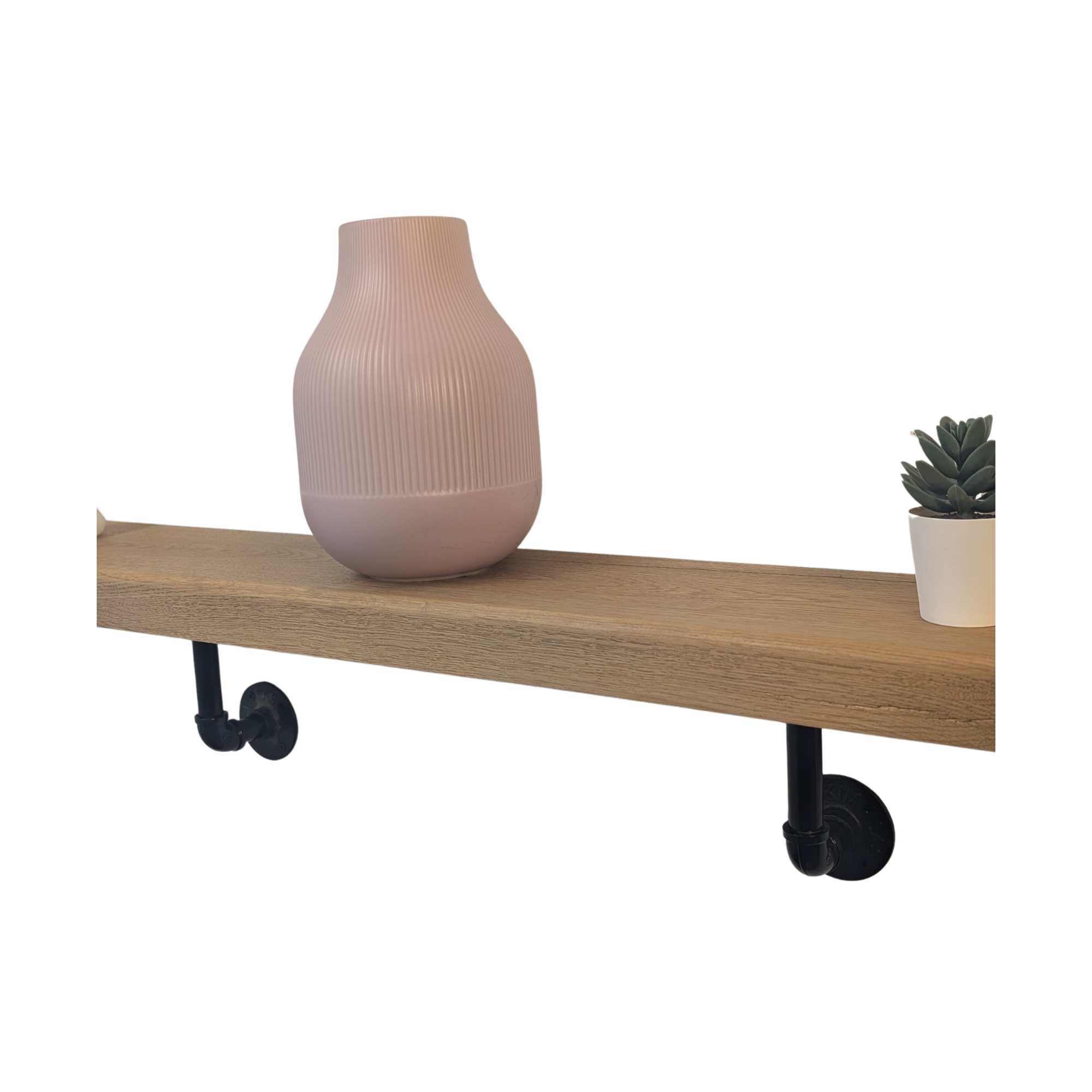 Industrial Style Wooden Shelves – Family Made in the Heart of England
