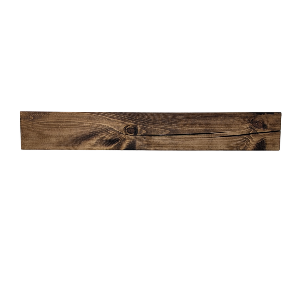 Rustic Mantel Beam 6 x 6 - Solid Fireplace Beam