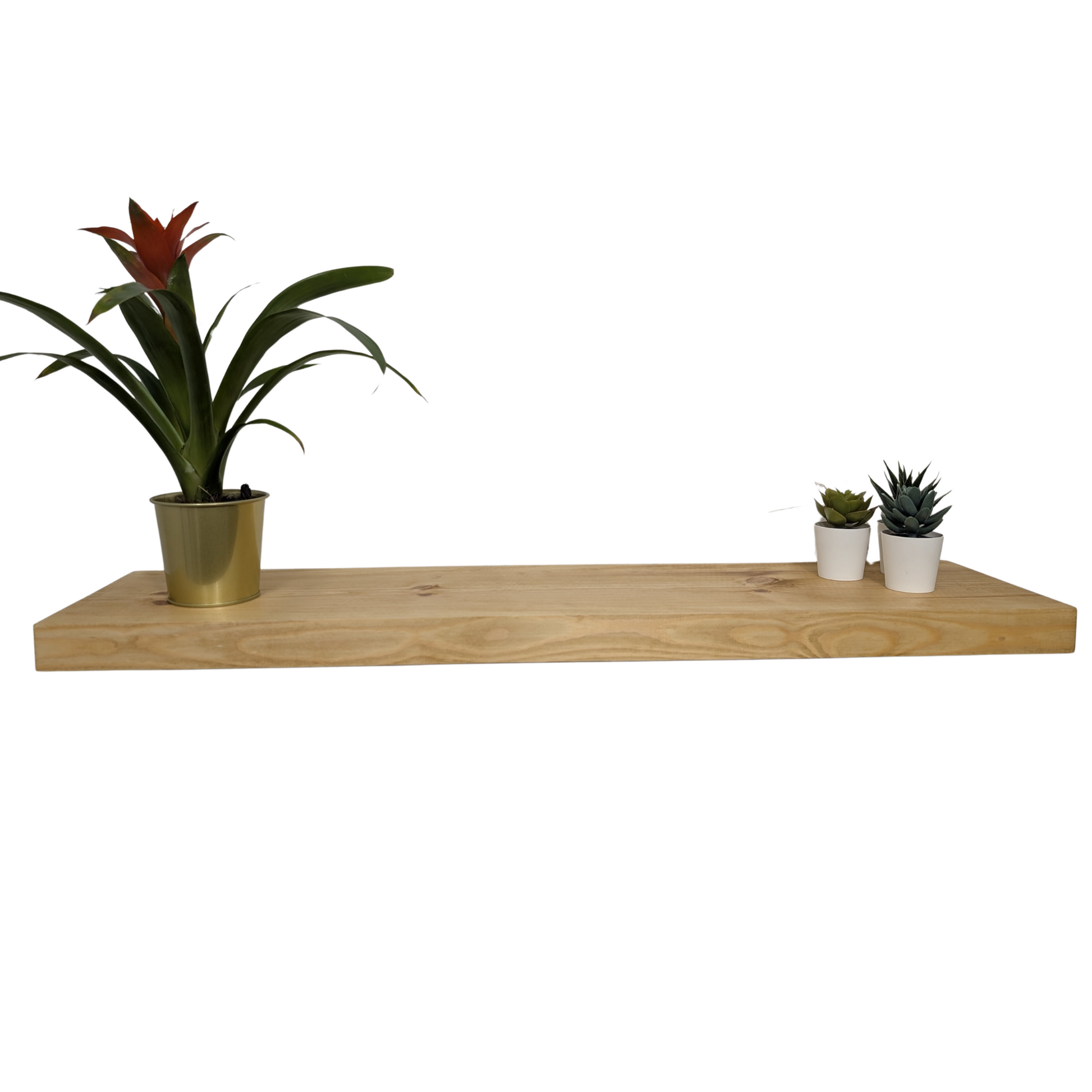 Rustic Floating Shelf - 8 x 2 - 5 Finishes Available