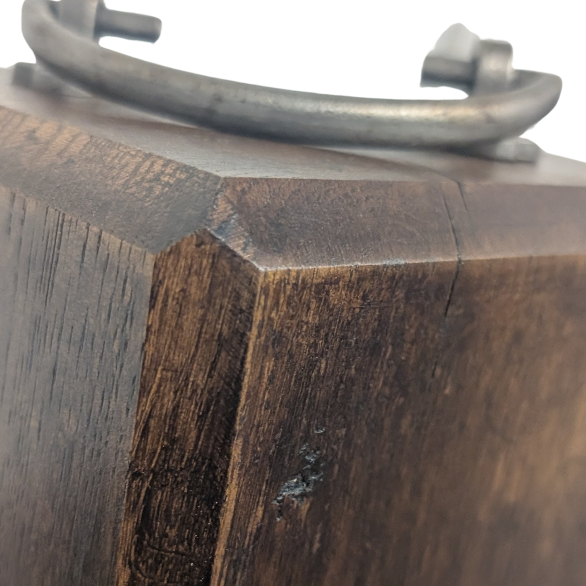 Solid Oak Door Stop - 3 Sizes Available - 3 Finishes Available