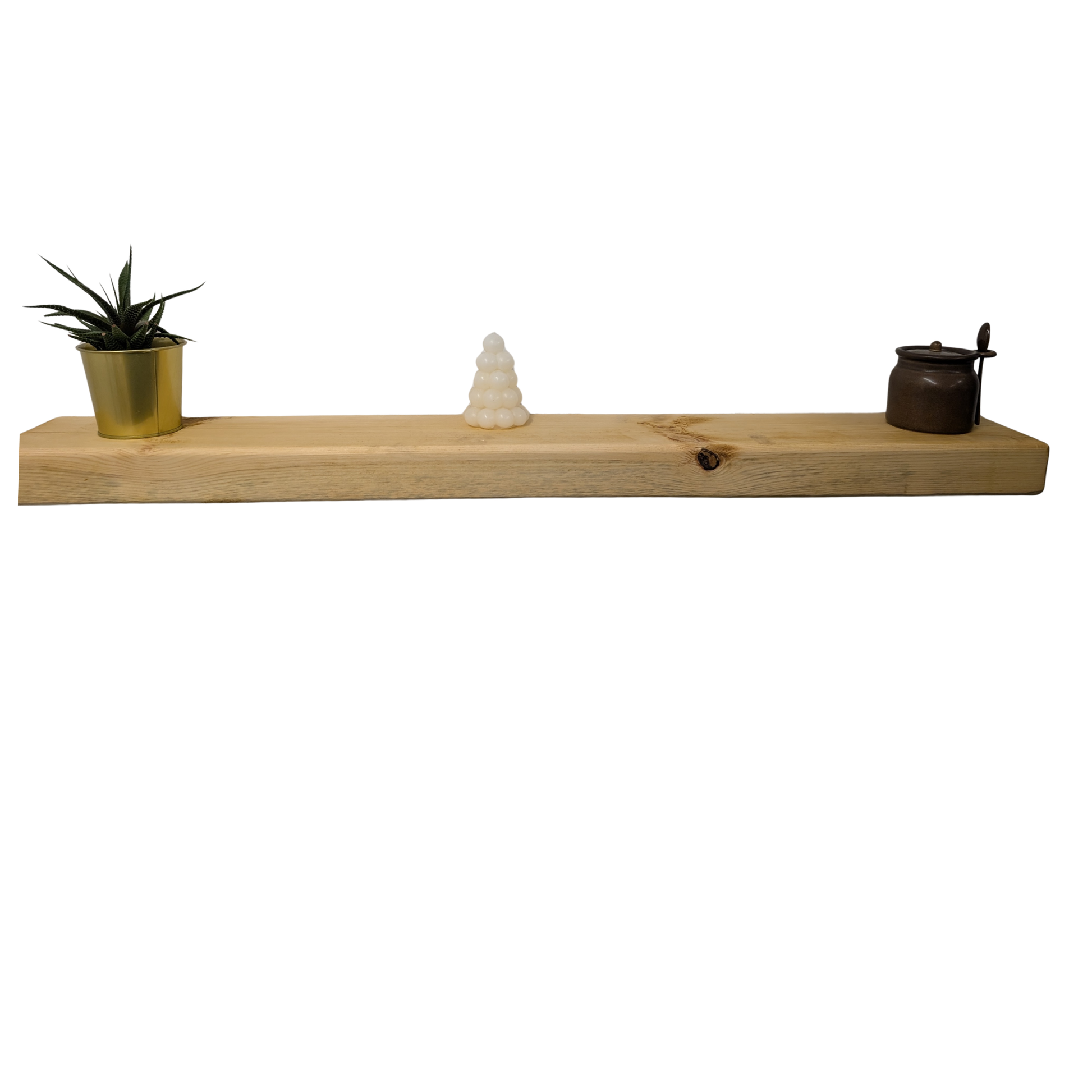 Rustic Floating Shelves - Extra thick - 3in x 6in (15cm (d) x 7.5 (h) - Handmade in 3-5 days