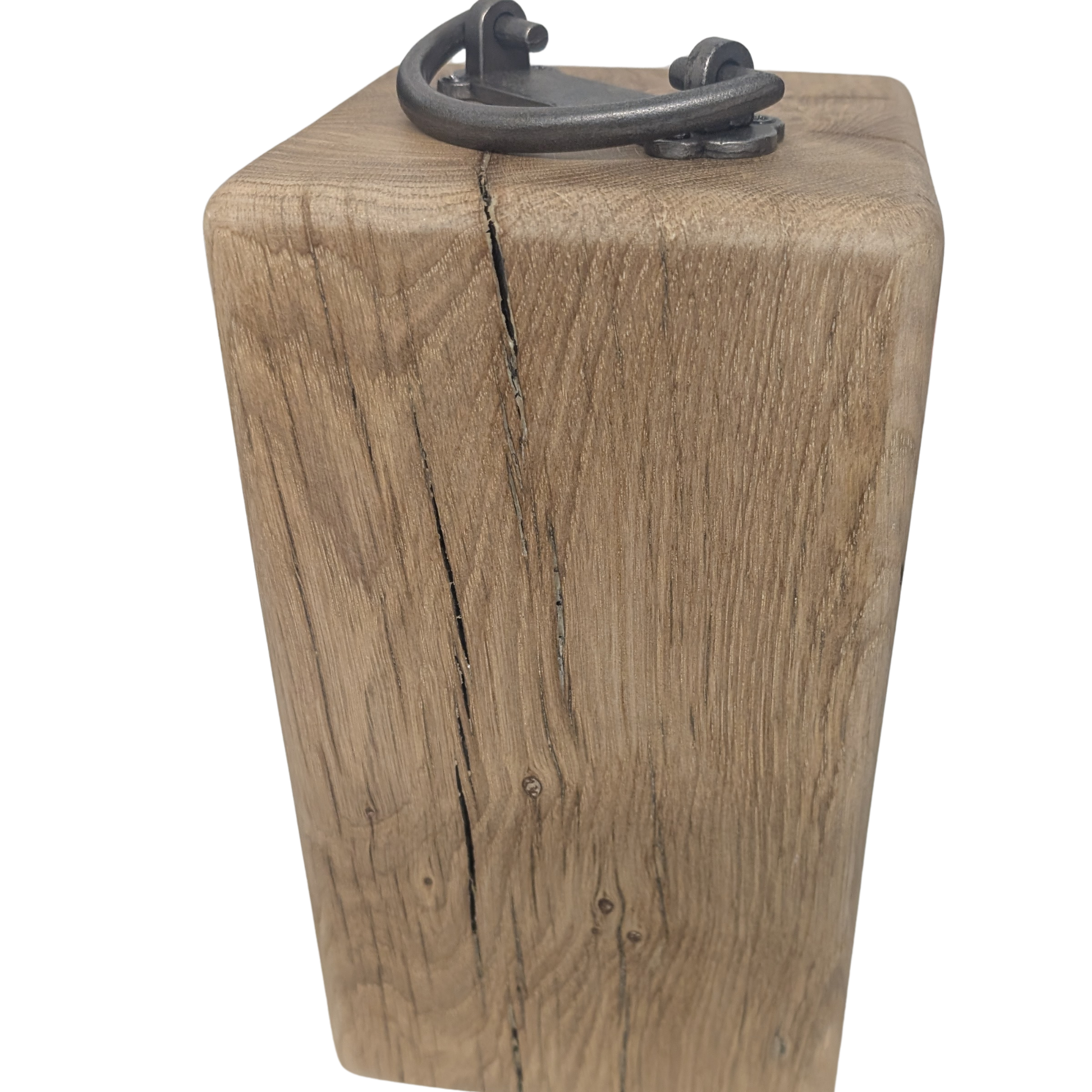Solid Oak Door Stop - 3 Sizes Available - 3 Finishes Available