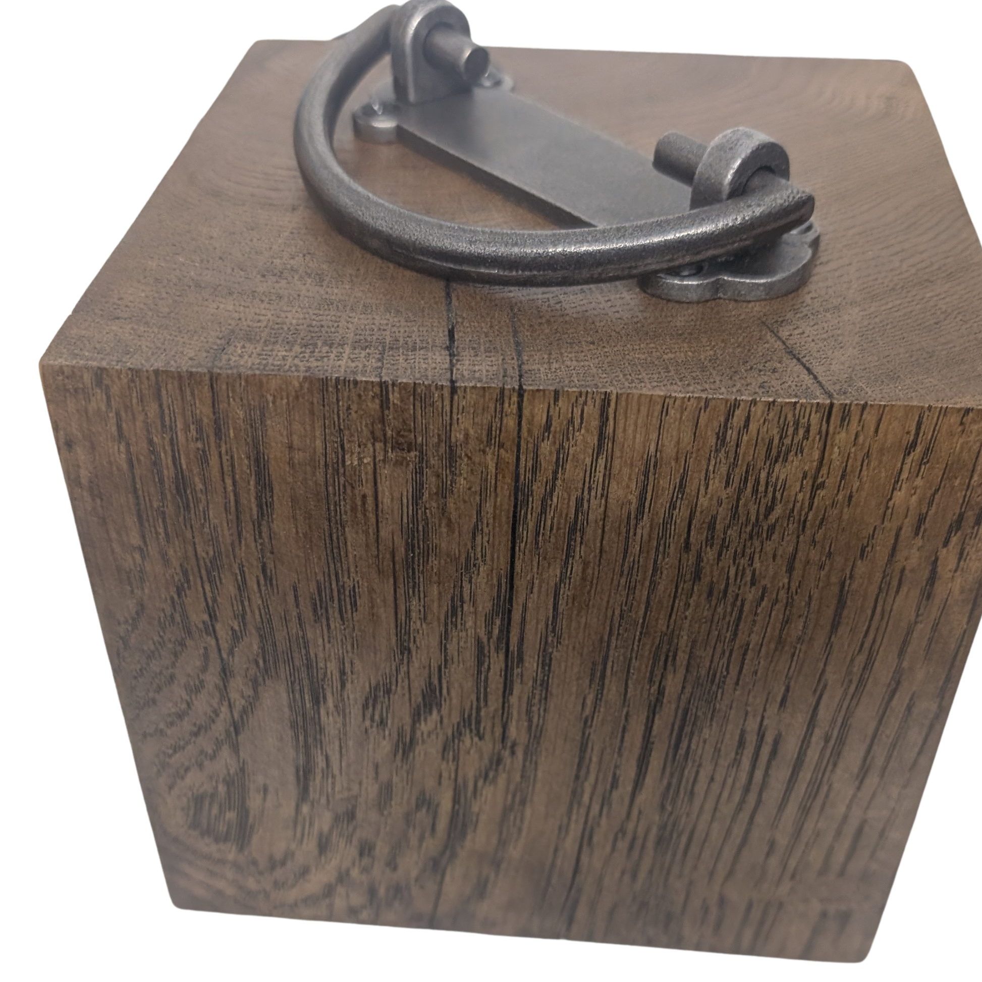 Solid Oak Door Stop - 3 Sizes Available - 3 Finishes Available