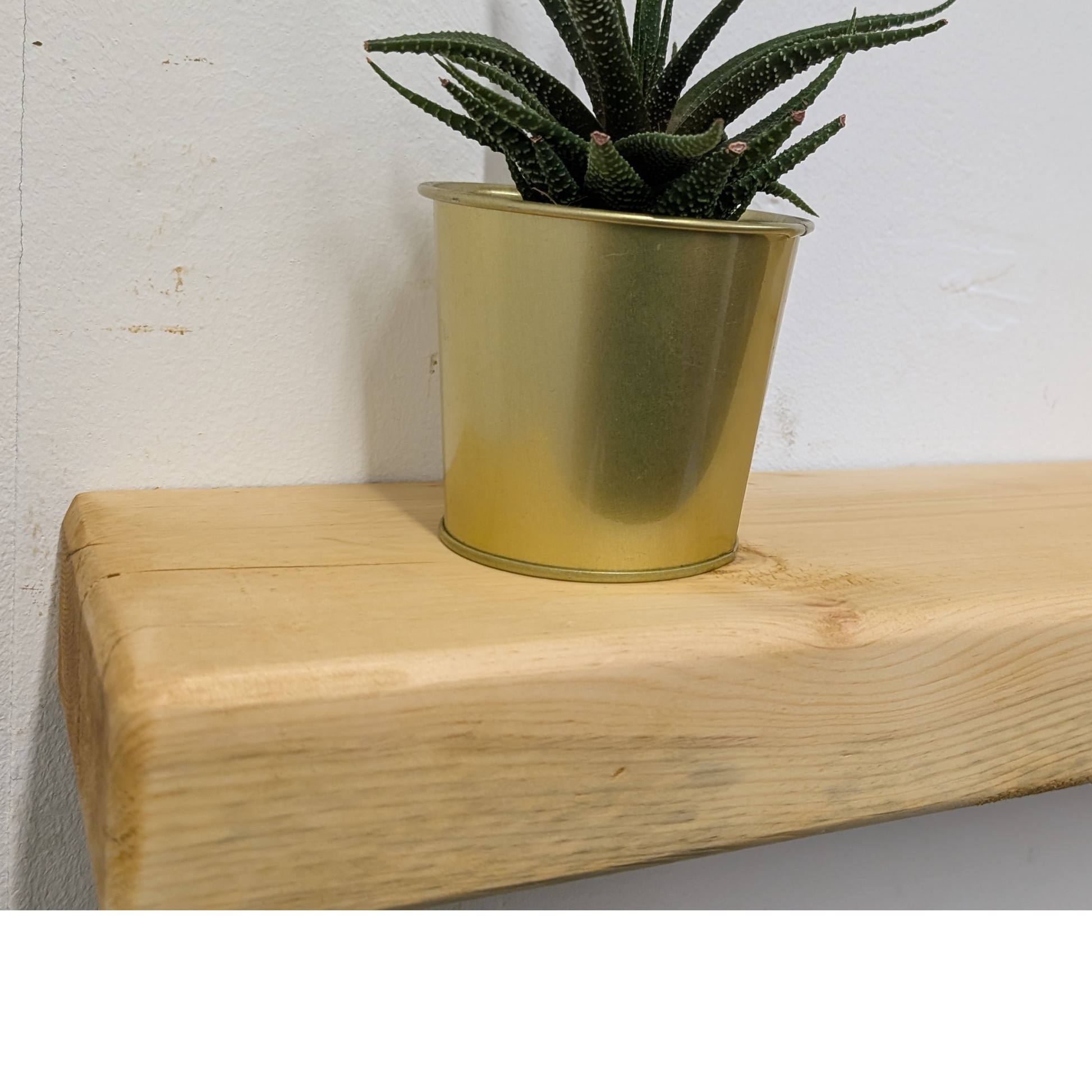 Rustic Floating Shelves - Extra thick - 3in x 6in (15cm (d) x 7.5 (h) - Handmade in 3-5 days