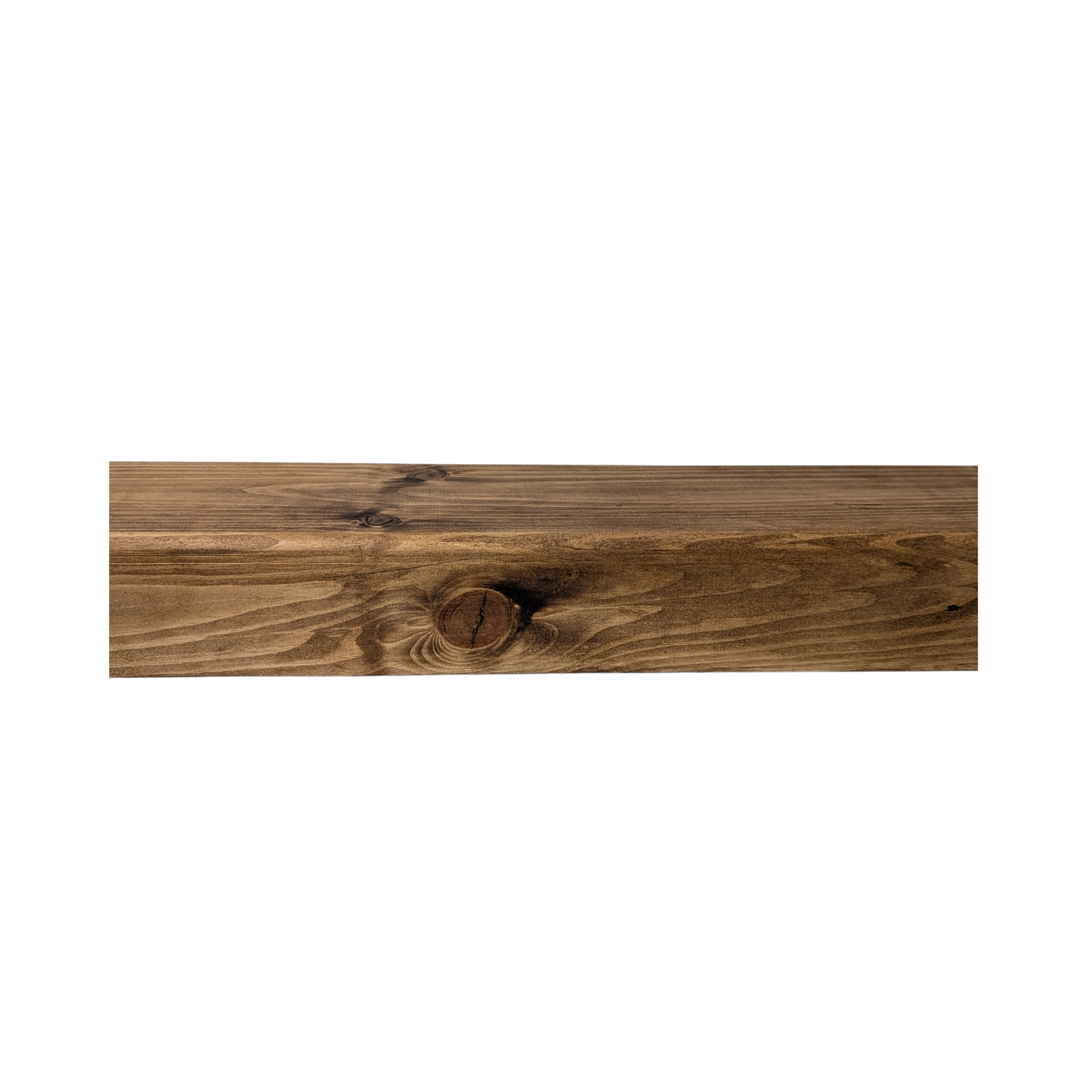 Rustic Mantel Beam 6x4 - Rounded - Solid Rustic Fireplace Beam