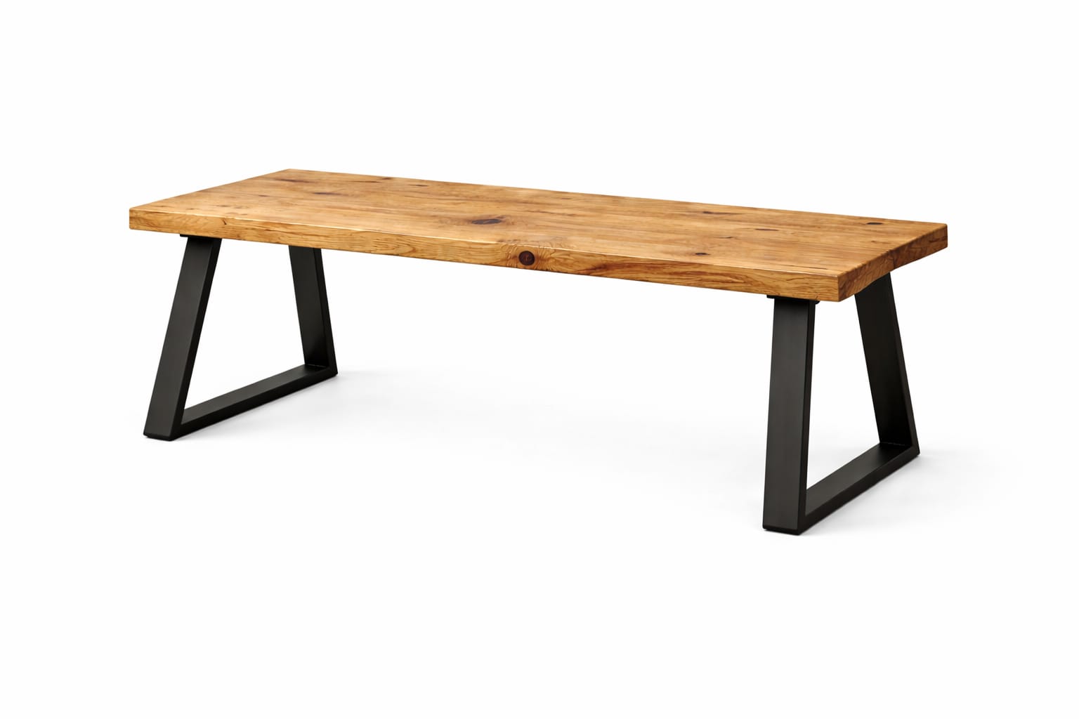 Dining Table Bench Trapezium Legs