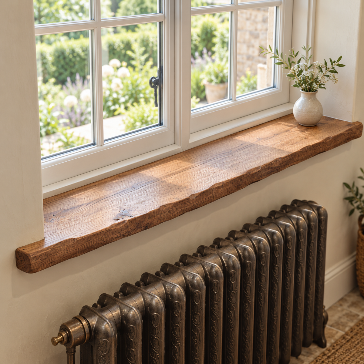 Solid Oak Windowsill - Made to Measure