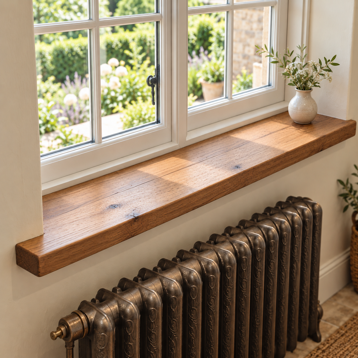 Solid Oak Windowsill - Made to Measure